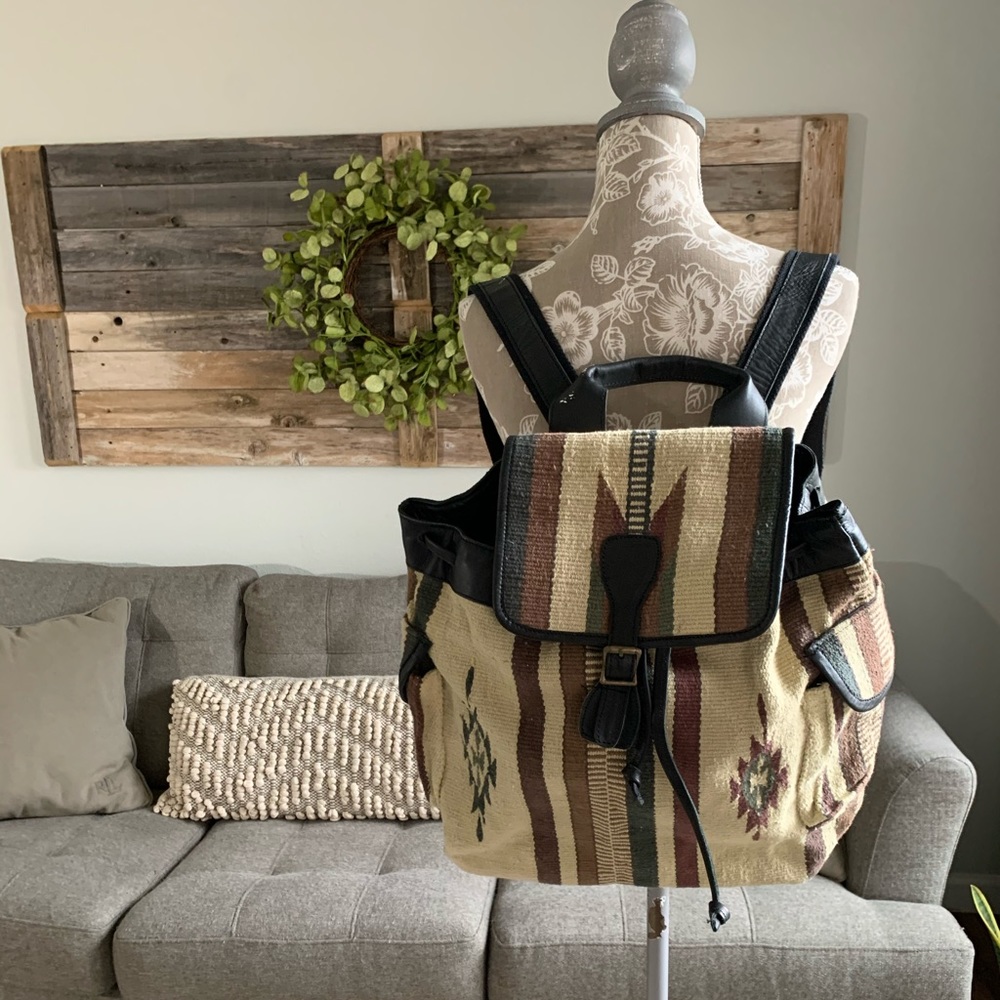 UO Ecote Tribal Print Bizarre Backpack